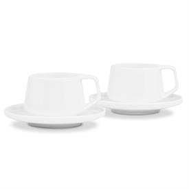 -SET OF 2 EXPRESSO CUPS & SAUCERS                                                                                                           