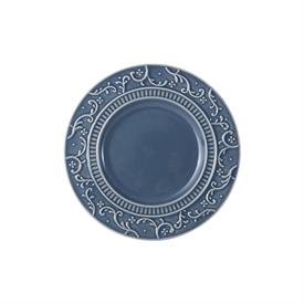 -BLUE ACCENT BREAD PLATE                                                                                                                    
