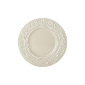 -BEIGE ACCENT BREAD PLATE                                                                                                                   