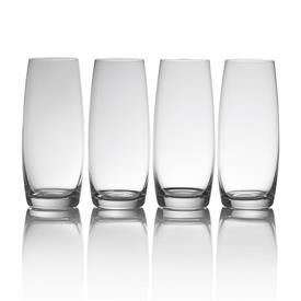-STEMLESS CHAMPAGNE FLUTE, SET OF 4                                                                                                         
