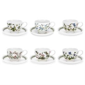 -TEA CUP & SAUCER, SINGLE (ASSORTED STYLES).  7 OZ. CAPACITY. DISHWASHER & MICROWAVE SAFE. MSRP $42.00                                      
