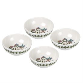 -SET OF 4 FORGET-ME-NOT 3.75" LOW BOWLS. MSRP $42.00                                                                                        