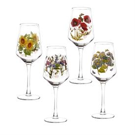 -SET OF 4 WINE GLASSES (ASSORTED). 16 OZ. CAPACITY. MSRP $50.00                                                                             