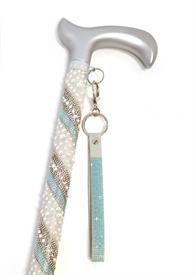 -,TURQUOISE PEARL CANE                                                                                                                      