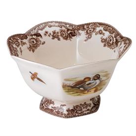 -8.5" HEXAGONAL FOOTED BOWL. MSRP $116.00                                                                                                   