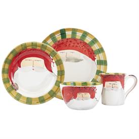 -RED HAT 4-PIECE PLACE SETTING                                                                                                              