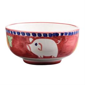-SOUP/CEREAL BOWL, PORCO. 5" WIDE                                                                                                           