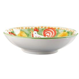 -,PASTA BOWL, GALLINA (THE ROOSTER). 8.75" WIDE                                                                                             