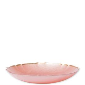 -PINK DINNER PLATE. 10.5" WIDE                                                                                                              