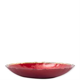 -RED DINNER PLATE. 10.5" WIDE                                                                                                               