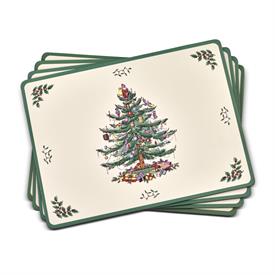 -SET OF 4 PLACEMATS BY PIMPERNEL. 15.7" WIDE, 11.7" LONG. WIPE CLEAN.                                                                       