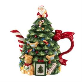 -250TH ANNIVERSARY TREE FIGURAL TEAPOT. 26.8 OZ. CAPACITY. HAND WASH ONLY. MSRP $100.00                                                     