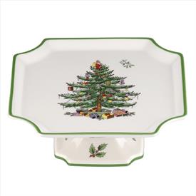 _6.5" FOOTED SQUARE CAKE PLATE. MSRP $40.00                                                                                                 