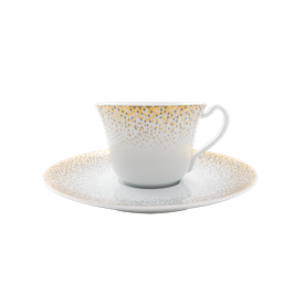 -LARGE CAPPUCCINO CUP & SAUCER                                                                                                              
