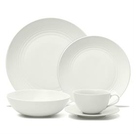 WHITE 5 PIECE PLACE SETTING                                                                                                                 