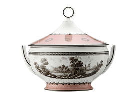 -ROUND TUREEN WITH LID. 4 LITRE CAPACITY                                                                                                    