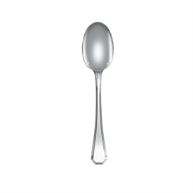 -OVAL SOUP SPOON. SILVER PLATED. 7.5" LONG                                                                                                  