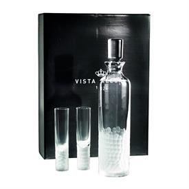 -SET WITH DECANTER & FOUR SHOT GLASSES                                                                                                      