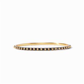 -,SOHO MIXED METAL BANGLE. STUDDED STACKING BANGLE IN MIXED METALS. SIZE SMALL, 2.3" DIAMETER                                               