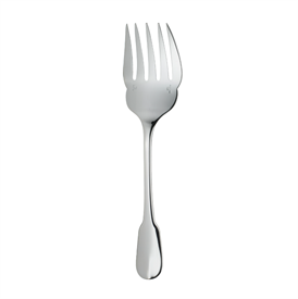 -FISH SERVING FORK. SILVER PLATED. 8.7" LONG.                                                                                               