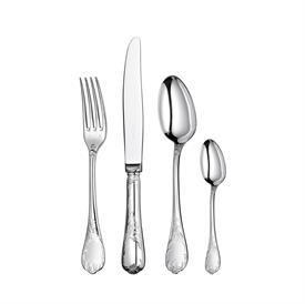 -48-PIECE FLATWARE SET WITH CHEST. SILVER PLATED. SERVICE FOR 12.                                                                           