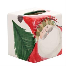 -TISSUE BOX COVER. 5.25" WIDE, 5.75" TALL                                                                                                   
