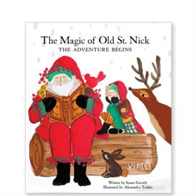 -'THE MAGIC OF OLD ST. NICK: THE ADVENTURE BEGINS' BOOK. 12 PAGES                                                                           