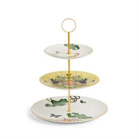 -WATERLILY 3-TIER CAKE STAND                                                                                                                