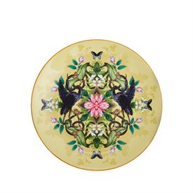 -WATERLILY COUPE SALAD PLATE. 8" WIDE                                                                                                       