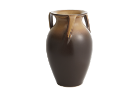 -ORION EWER IN GOLD & BROWN, 12"                                                                                                            