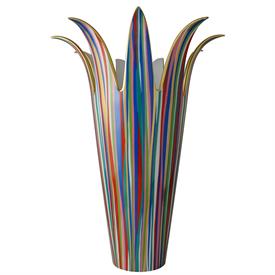 -AL DENTE VASE BY MARCO MENCACCI. 14.6" TALL. LIMITED EDITION OF 100.                                                                       