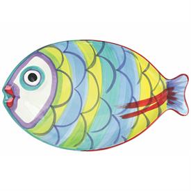 -,18.5" FIGURAL FISH PLATTER                                                                                                                