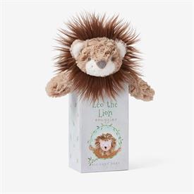 -,LION SNUGGLER SWIRL PLUSH SECURITY BLANKET WITH GIFT BOX. 100% POLYESTER. 10" WIDE                                                        