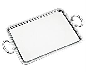 -20.8" HANDLED PLATTER. SILVER PLATED.                                                                                                      