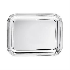 -SMALL TRAY. SILVER PLATED. 7.8" WIDE                                                                                                       