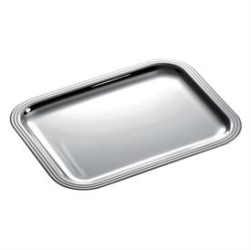-MEDIUM TRAY. SILVER PLATED. 10" WIDE                                                                                                       
