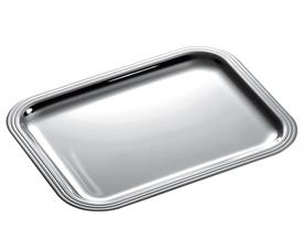 -LARGE TRAY. SILVER PLATED. 14" WIDE                                                                                                        