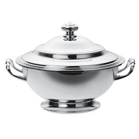 -SOUP TUREEN WITH LID. SILVER PLATED.                                                                                                       