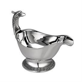 -LARGE GRAVY BOAT. SILVER PLATED                                                                                                            