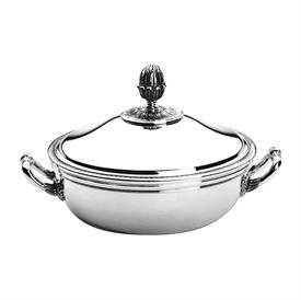 -VEGETABLE DISH WITH LID. SILVER PLATED. 21 CM                                                                                              
