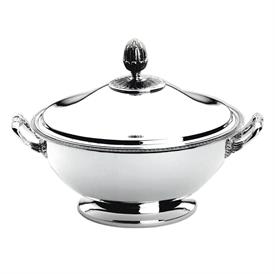 -SOUP TUREEN WITH LID. SILVER PLATED. 23 CM.                                                                                                