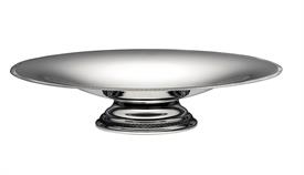 -FOOTED CENTERPIECE BOWL. SILVER PLATED. 13.7" WIDE                                                                                         