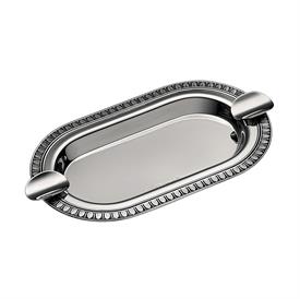 -ASHTRAY. SILVER PLATED. 27.6 CM LONG                                                                                                       