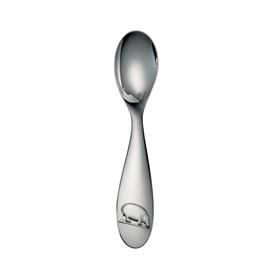 -BABY SPOON. SILVER PLATED. 13 CM LONG.                                                                                                     