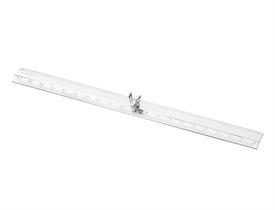 -RULER. SILVER PLATED. 7.9" LONG                                                                                                            