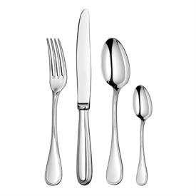 -110-PIECE FLATWARE SET WITH CHEST. STAINLESS STEEL. INCLUDES SERVICE FOR 12 AND 2 SERVING PIECES.                                          