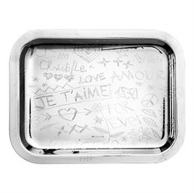 -10.2" TRAY. SILVER PLATED.                                                                                                                 