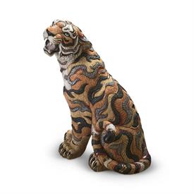 -,TIGER. LIMITED EDITION 87 OF 500. 13.75" TALL, 9.5" LONG, 8.25" WIDE                                                                      