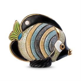 -,BUTTERFLY FISH. 4.4" LONG, 3.5" TALL, 2.75" WIDE.                                                                                         