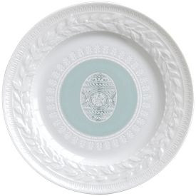 -GREEN SALAD PLATE. 8.5" WIDE                                                                                                               